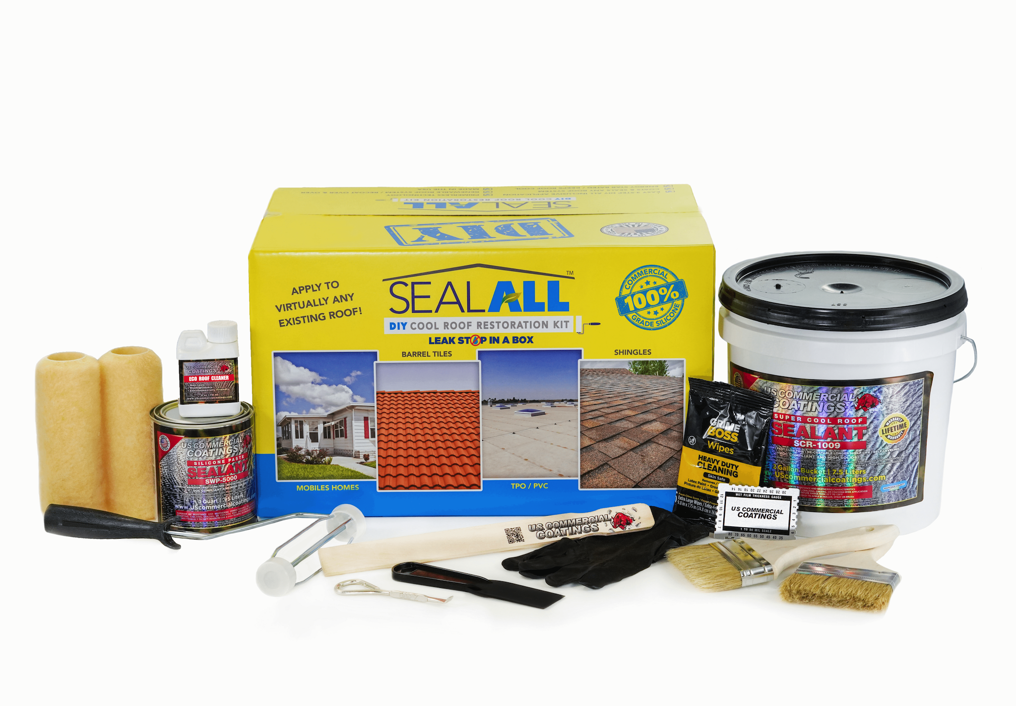 Buy Seal All - DIY Cool Roof Restoration Kit Online
